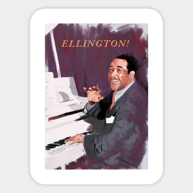 Ellington! Sticker by IgorFrederico